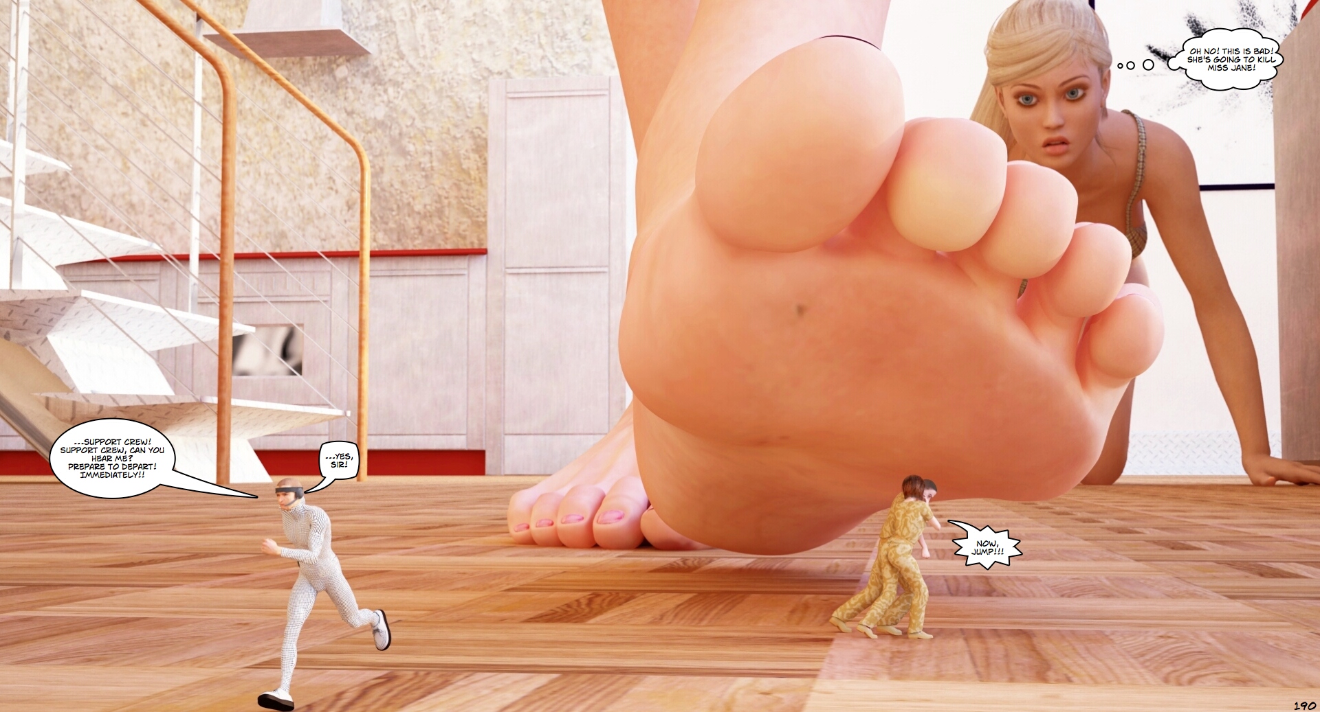 Giantess Порно 3d