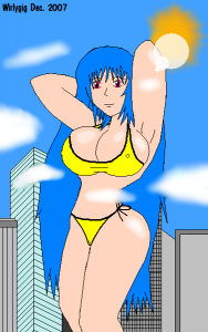 A Giantess With Great Bossom