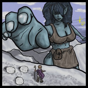 Abominable Snow Giantess 