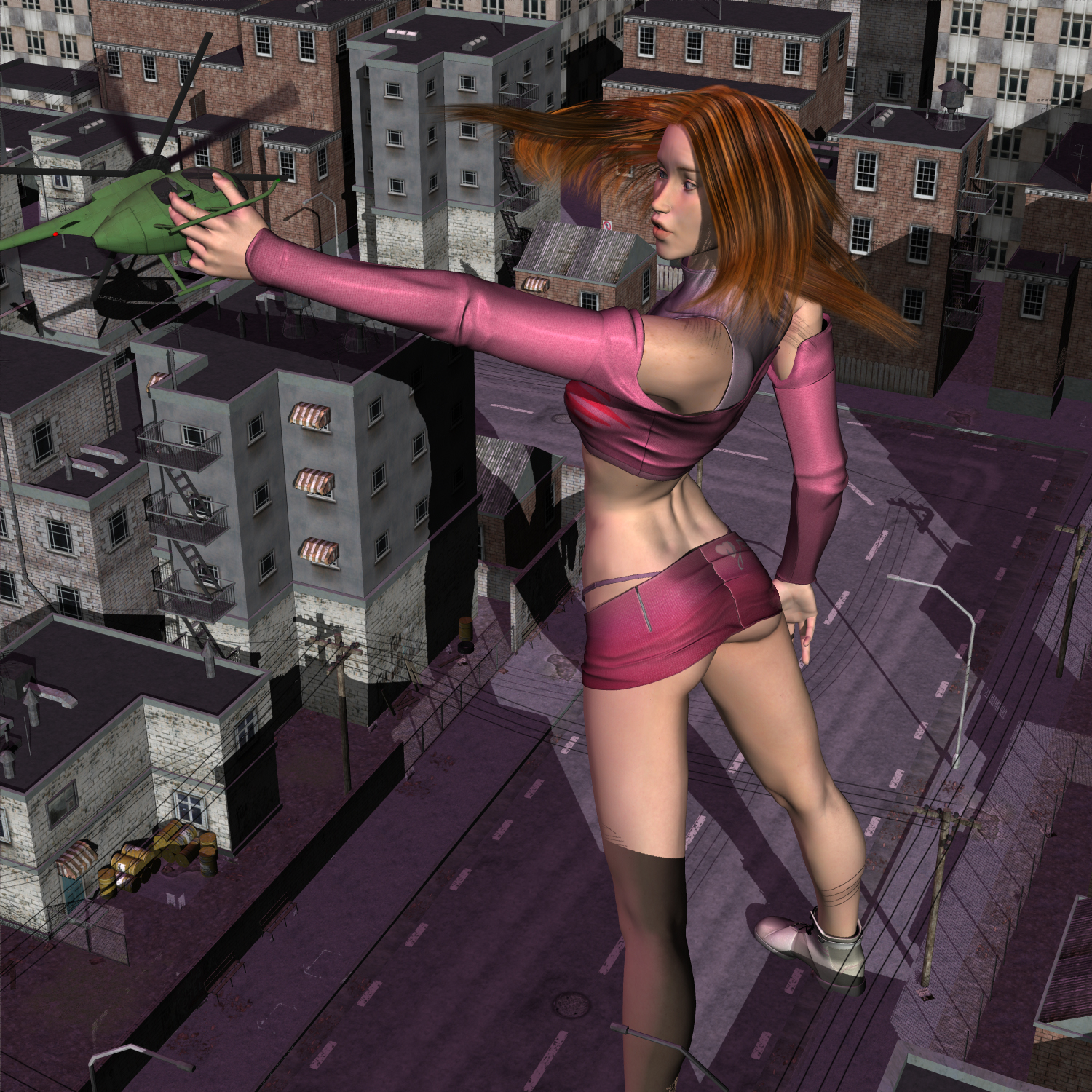 You Can’t Beat The Pink Giantess! 