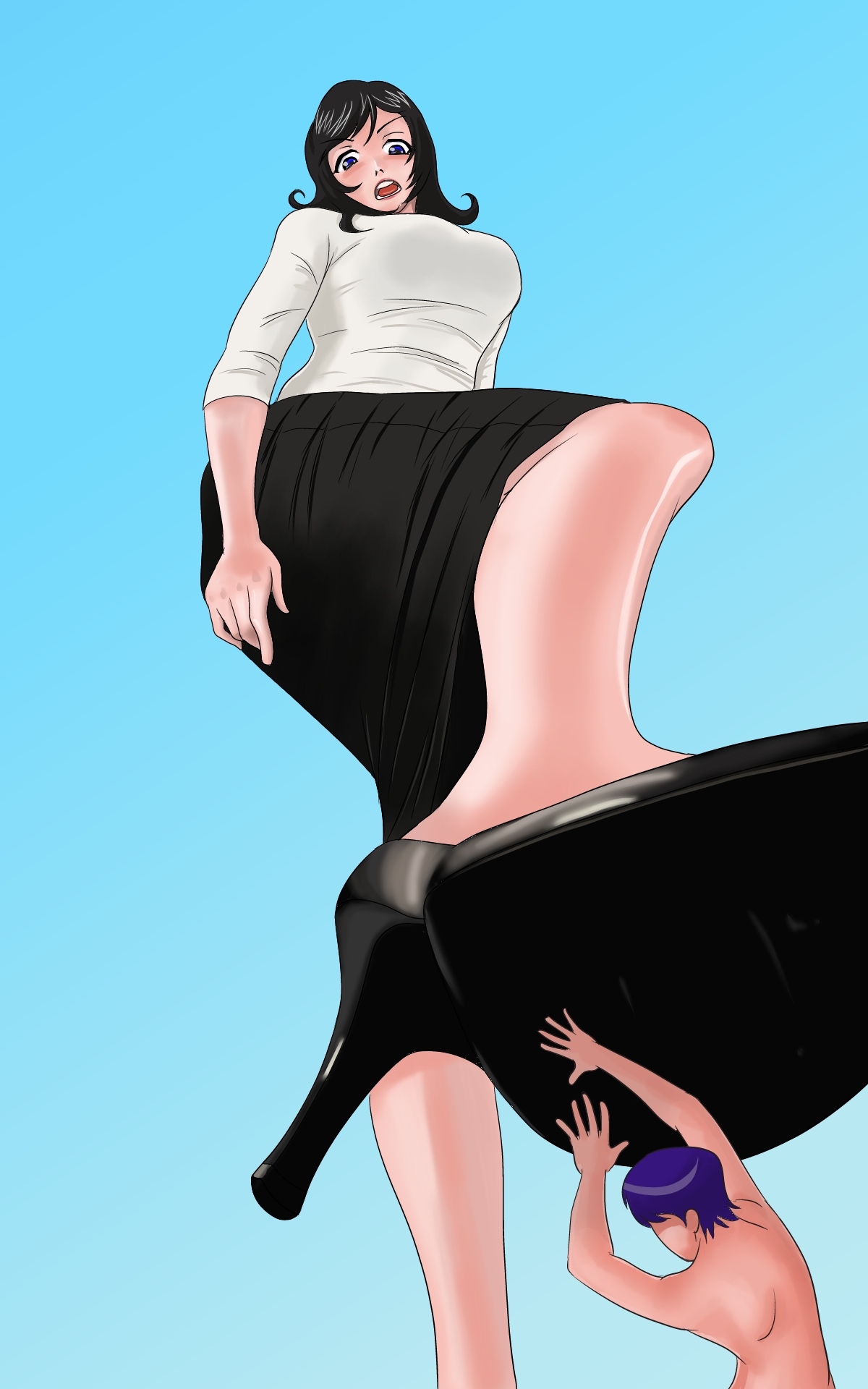 Giantess Heels Crush