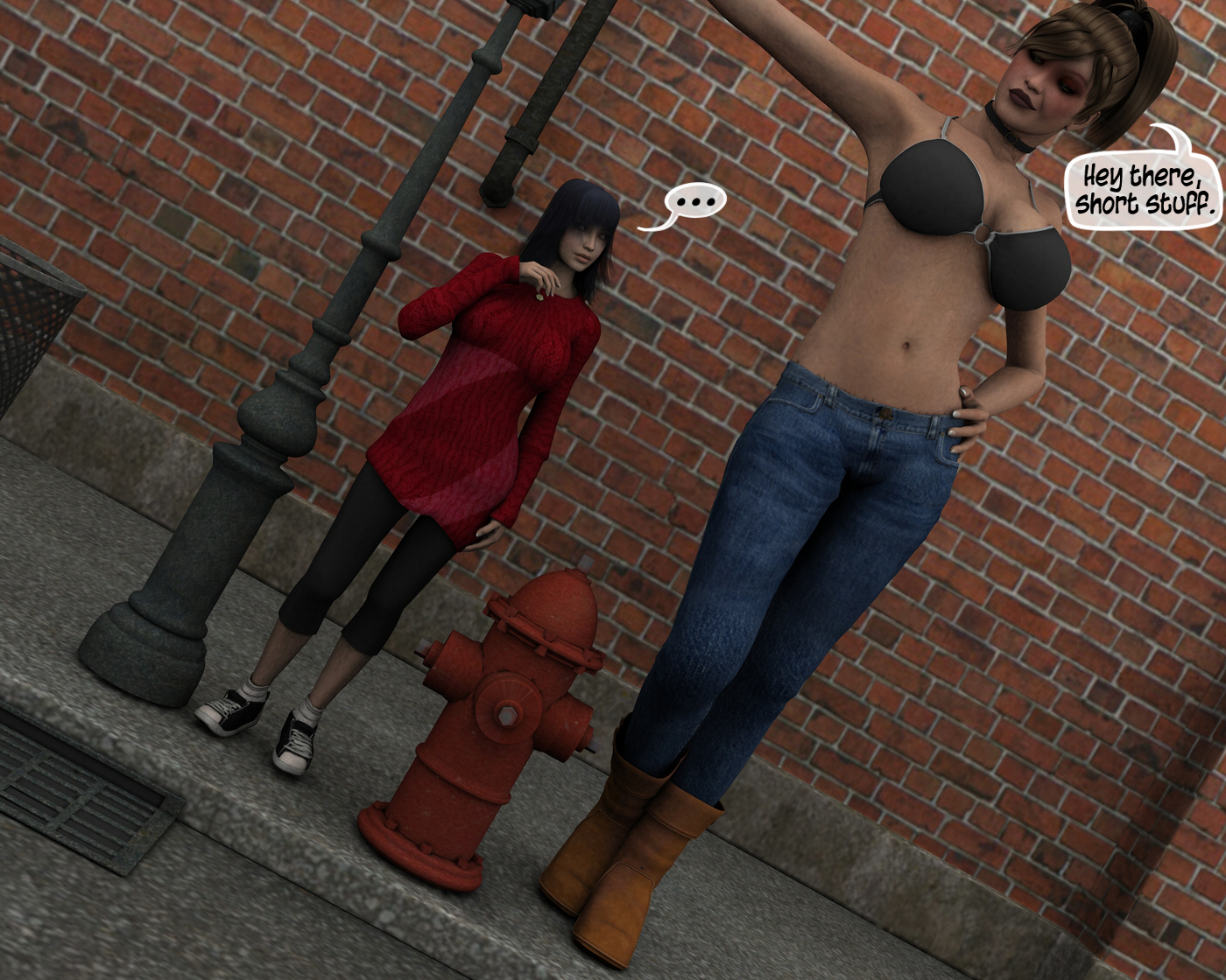 84148 - amazon giantess jet poser size_difference