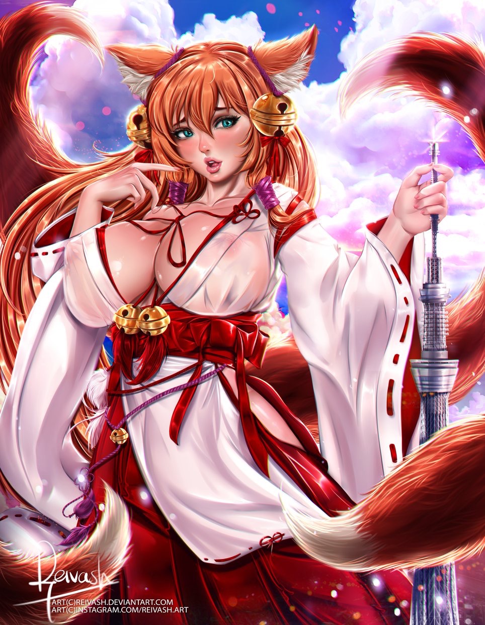 Giantess kitsune