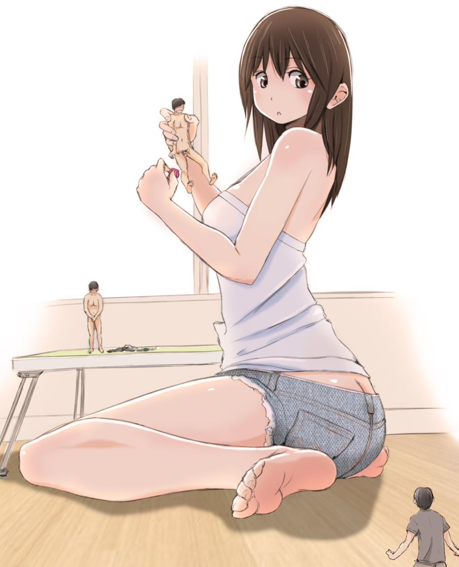 Giantess miniguy